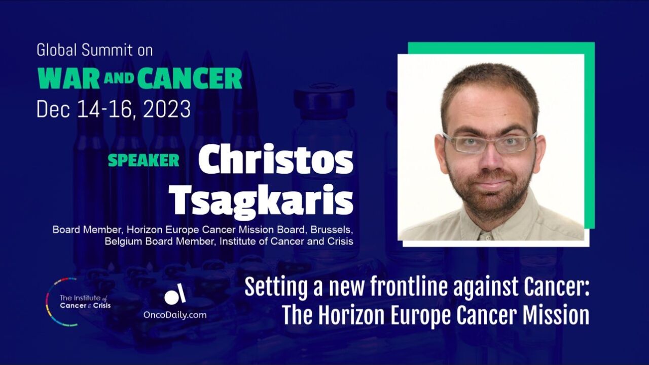 Global Summit on War and Cancer 2023: Christos Tsagkaris’ speech on the Horizon Europe Cancer Center