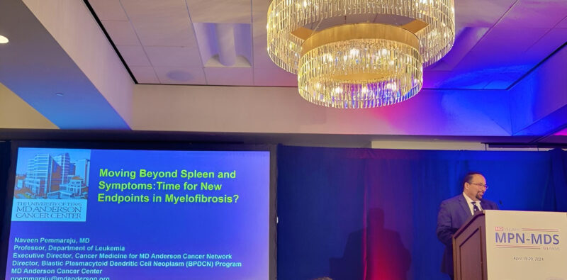 Naveen Pemmaraju: Appreciated the invitation to speak at MD Education meeting