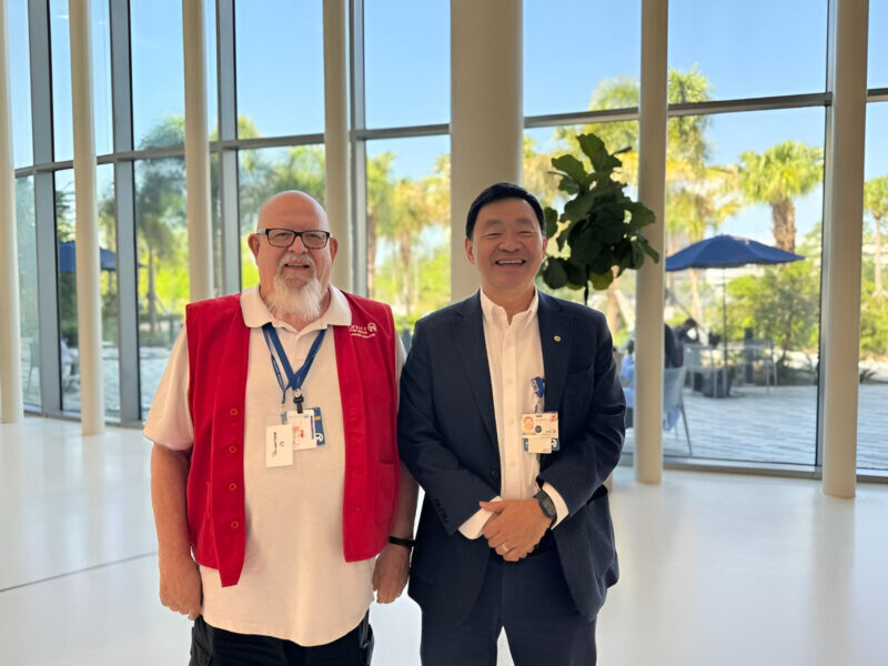 Patrick Hwu: This year Lee Lockrem was nominated Adult Volunteer of the Year!