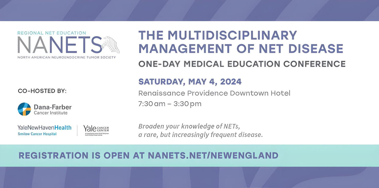 Join Dr. Jennifer Chan as she co-hosts the NANETS Multidisciplinary Management of NET Disease Medical Education Conference – Dana-Farber