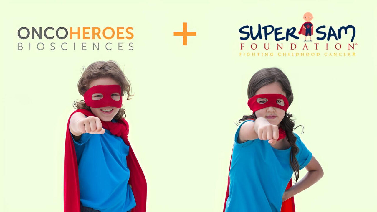Thrilled to announce that the Super Sam Foundation: Fighting Childhood Cancer has generously awarded Oncoheroes Biosciences with a grant