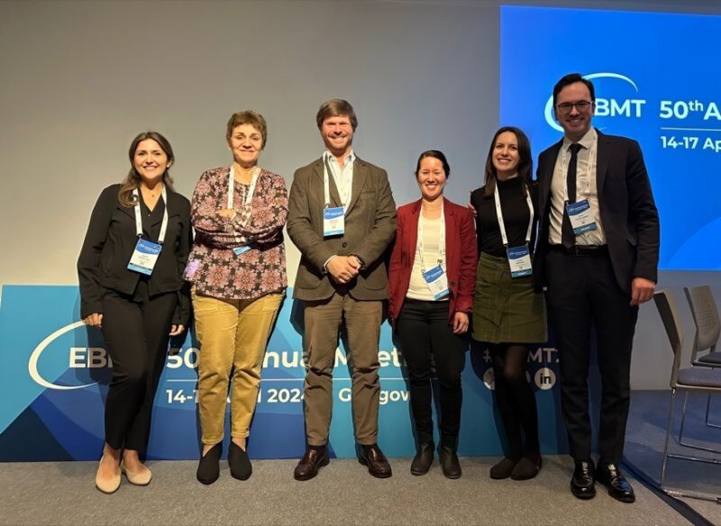 Mandy Lauw: First time attending The EBMT annual meeting representing YoungEHA and EHA for a great joint session on trainee day