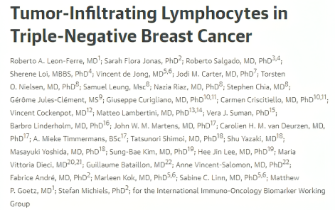 Early-stage triple-negative breast cancer treated with locoregional therapy only – JAMA Oncology