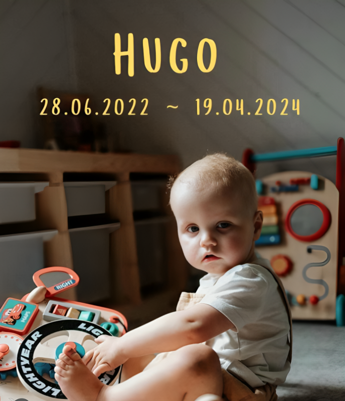 We’re heartbroken by the passing of little Hugo, just 21 months old – The Brain Cancer Centre