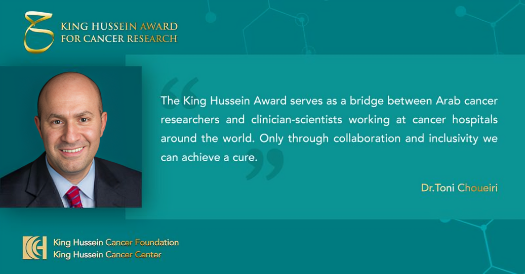 Apply to the King Hussein Cancer Research Award