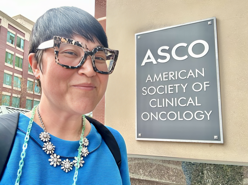 Fumiko Ladd Chino: Honored to be back ASCO HQ for the JCO Oncology Practice Editorial Meeting