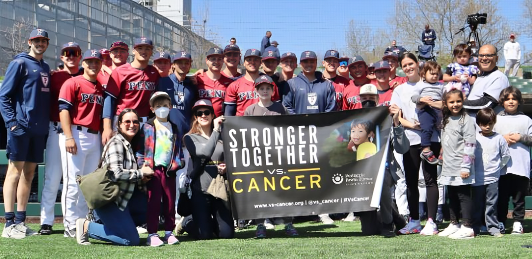 The Pediatric Brain Tumor Foundation’s Vs. Cancer program unites athletes and coaches to end childhood brain cancer