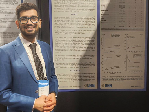 Nihar Desai: Another one of my abstracts made it as a poster at EBMT24