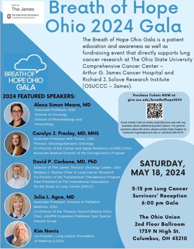 Sara Alpsan Johnson: The annual Breath Of Hope Ohio 2024 Gala on May 18th