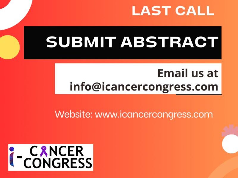 Submit abstract for the International Cancer Research and Drug Discovery Conference – i-Cancer Congress