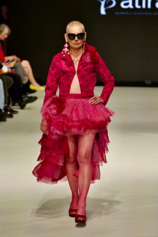 Tina Martel: I had the honour of walking in a breast cancer tribute show in Vancouver Fashion Week 2024