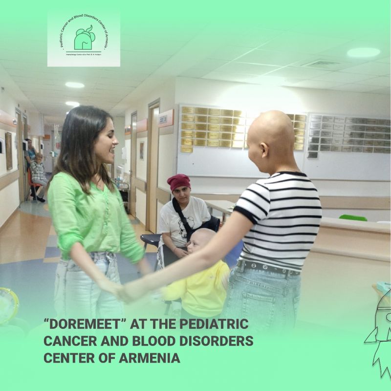‘Do Re Meet’ NGO at Pediatric Cancer and Blood Disorders Center of Armenia