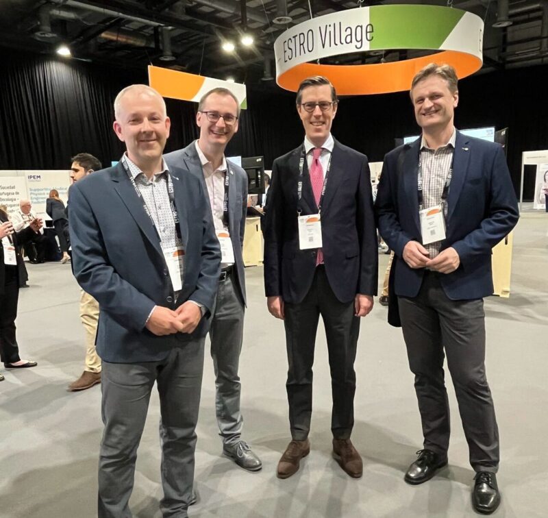 Nils Nicolay: Pleasant reunions during ESTRO2024 in Glasgow!