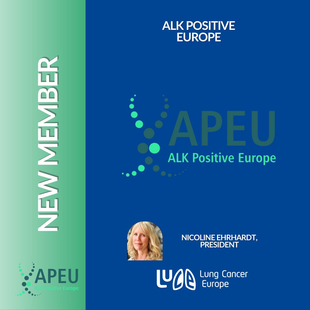 NEW LUNG CANCER EUROPE MEMBER: ALK POSITIVE EUROPE