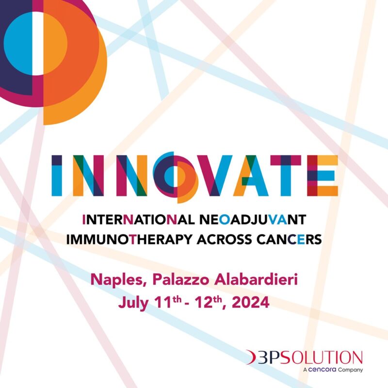 The first edition of the I.N.N.O.V.A.T.E – Neoadjuvant immunotherapy across cancers – 3P Solutions