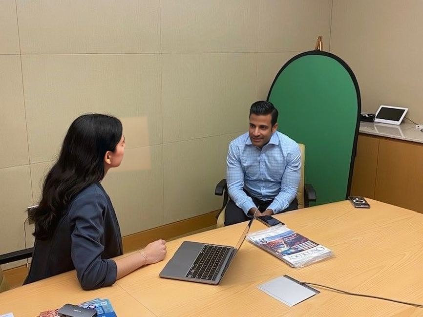 Ariana Pelosci: Cancer Network team and I visited Memorial Sloan Kettering Cancer Center to film the next installment of Breaking Barriers