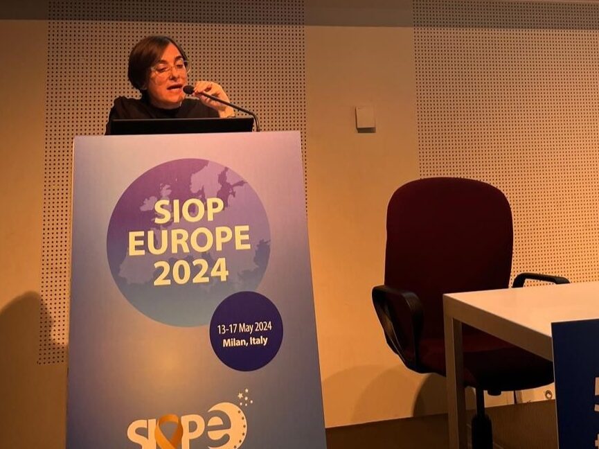 Angela Mastronuzzi: I had the pleasure to speak at SIOP Europe