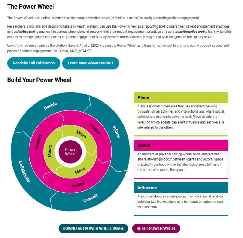 Jill Feldman: This is a fantastic resource created by Ambreen Sayani and members of EMPaCT to address power inequities