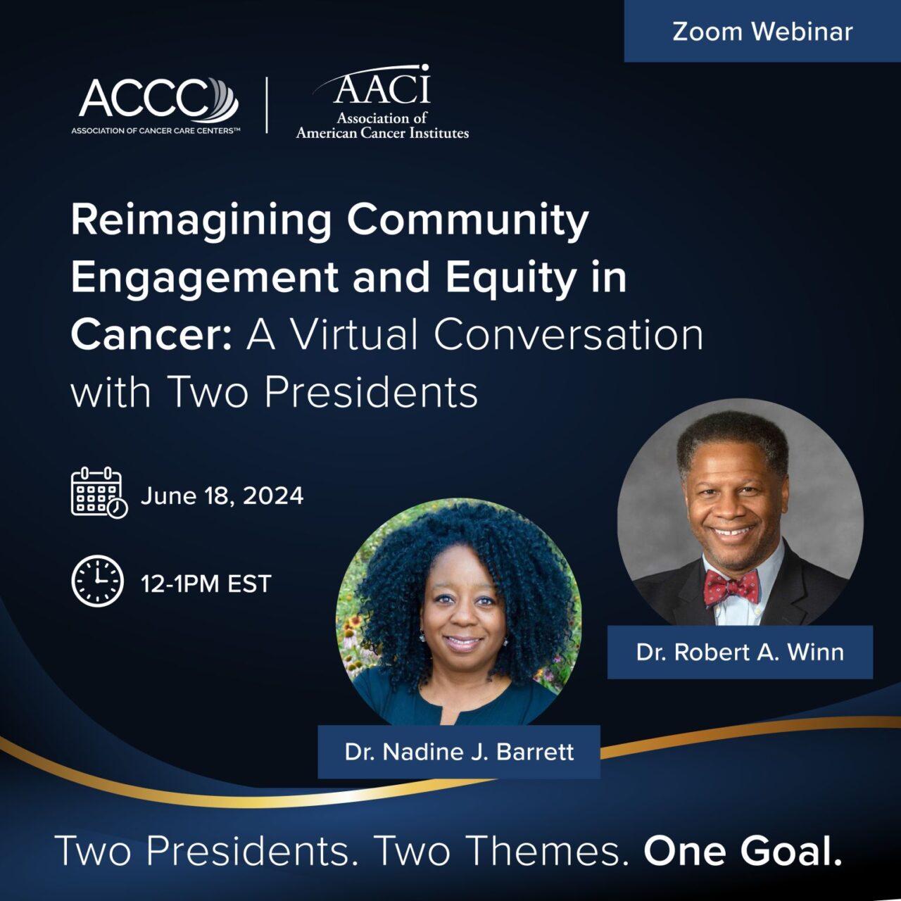 Empowering discussion about a shared organizational goal to advance equitable cancer care – ACCC