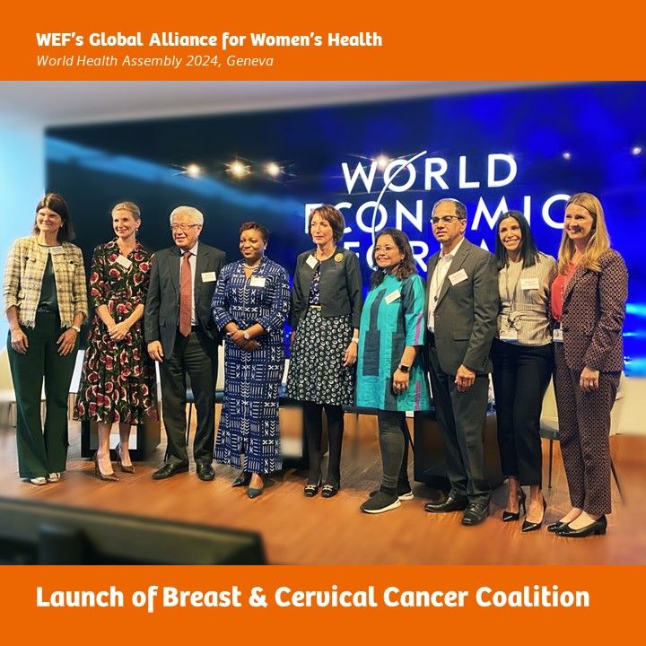Elisabeth Staudinger: Kenya will be the pioneering country to officially launch the transformative Cervical and Breast Cancer Coalition of the WEF Global Alliance for Women’s Health