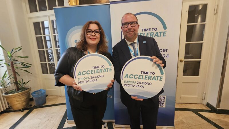 Biba Dodeva – Shrepfler: ECO hosted Time to ‘Accelerate – Europe Together Against Cancer’ event in Zagreb