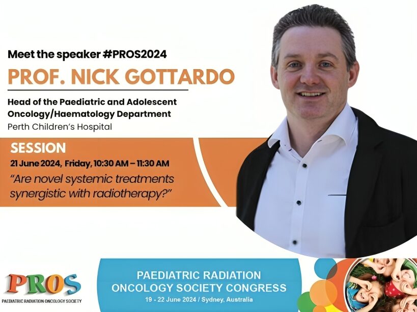 Nick Gottardo is a speaker at Paediatric Radiation Oncology Society 2024