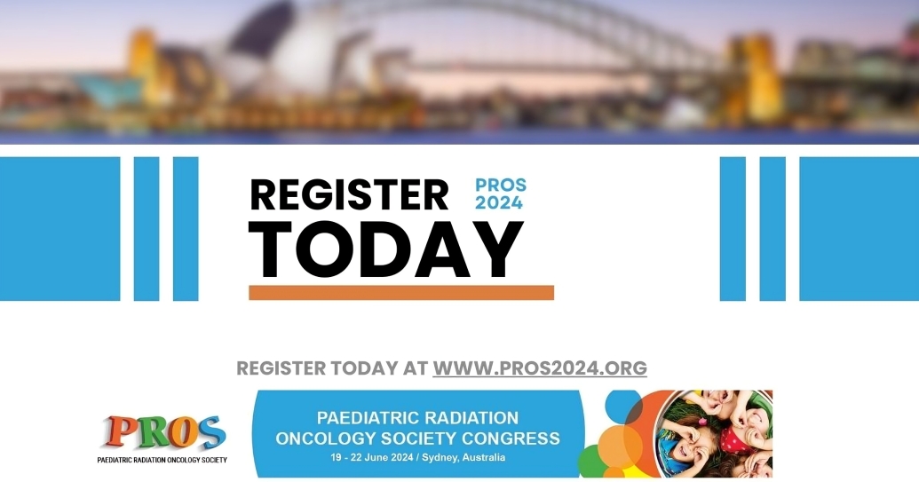 Register for Paediatric Radiation Oncology Society 2024