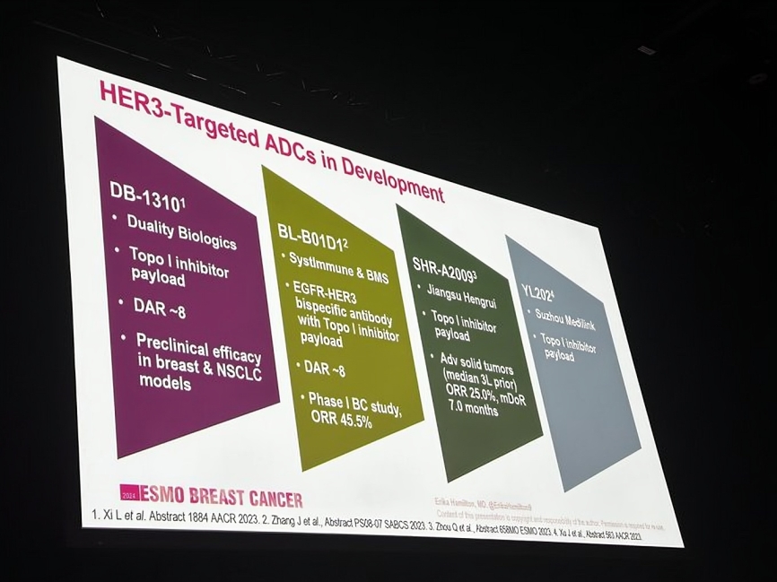 Kevin Punie: ESMO Ambassadors great overview by Erika Hamilton on emerging ADC targets