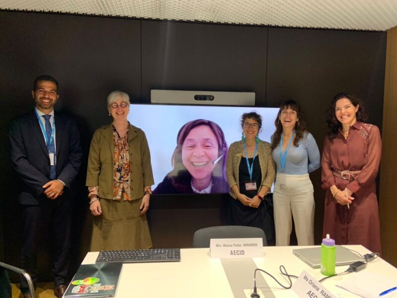 Bente Mikkelsen: Meeting with AECID colleagues to discuss mechanisms for funding Cervical Cancer