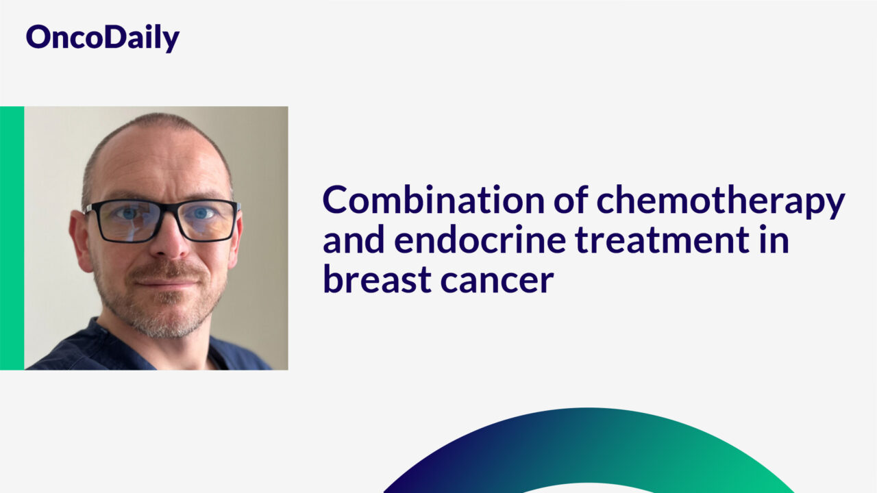 Piotr Wysocki: Combination of chemotherapy and endocrine treatment in breast cancer