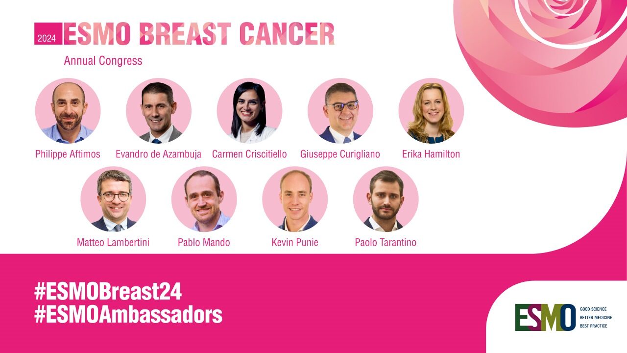 Become part of the conversation about the science presented at ESMO Breast24