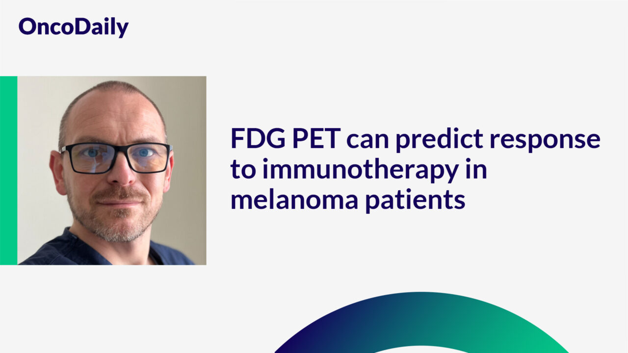 Piotr Wysocki: FDG PET can predict response to immunotherapy in melanoma patients