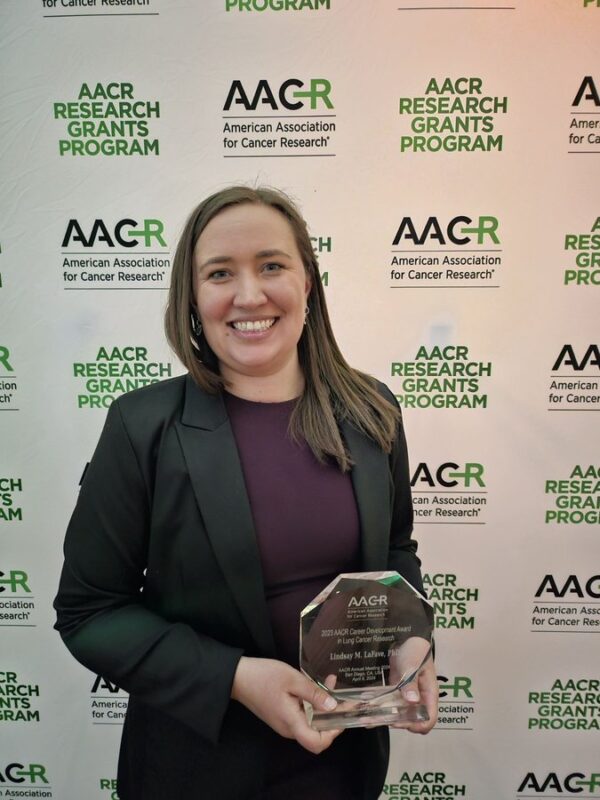 Lindsay LaFave received the AACR Career Development Award – Montefiore Health System