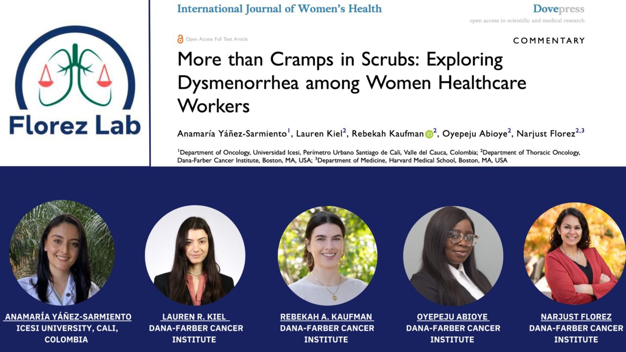 More than Cramps in Scrubs Yáñez-Sarmiento et al. – Florez Lab