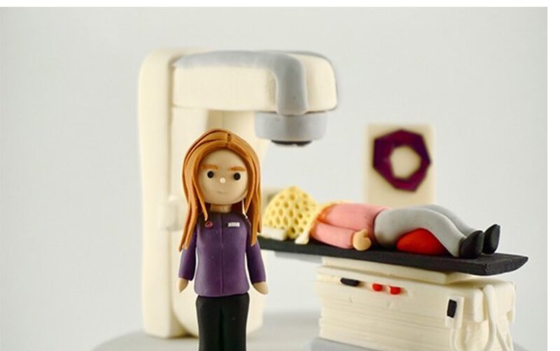 Julie McCrossin: A prize-winning cake from the LINAC Bake Off competition