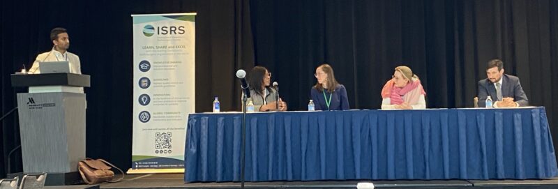 Kiran Kumar: Lot of fun moderating peds radiosurgery panel with Dr. Gibbs