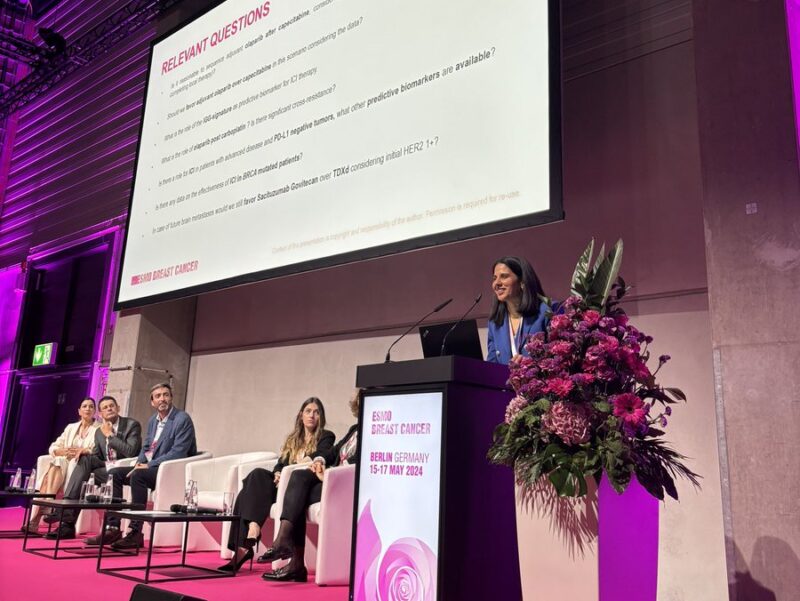 Matteo Lambertini: What a big honor to have Sara Tolaney at our ESMOYOC session