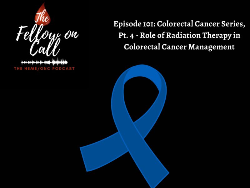 Khashayar Fattah: What a great podcast about the role of radiation in rectal cancer