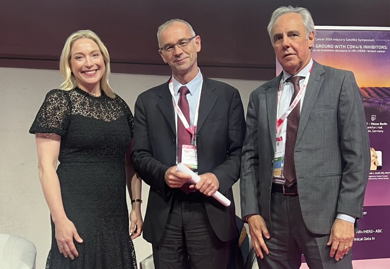 Stephanie Graff: Absolute highlight sharing the stage with Drs. Wolfgang Janni and Carlos Barrios