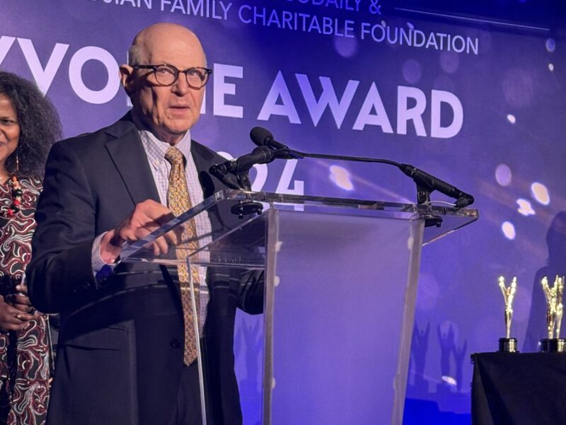 Ghassan Abou-Alfa: Superb lead introduction of Larry Norton at the Yvonne Award