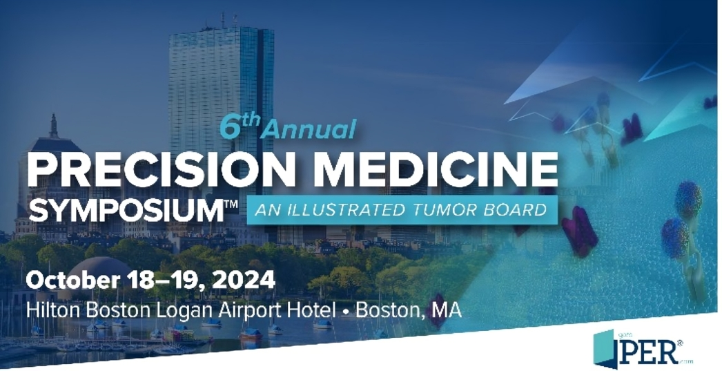 Paolo Tarantino: Mark your calendars for PER’s 6th Annual Precision Medicine Symposium