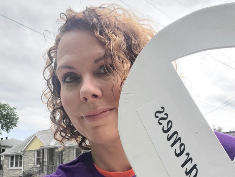 Sophie Lebel: Did a 2km charity walk with a group of amazing people living with lung cancer at Lung Cancer Canada