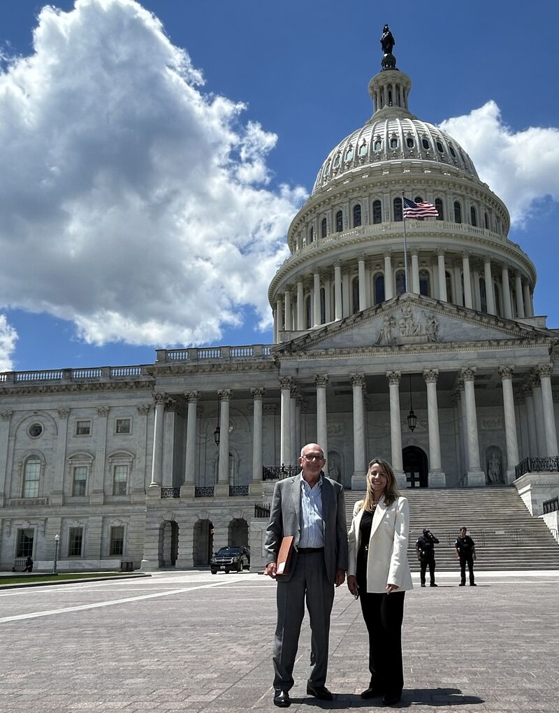 Husch Blackwell Strategies – Gregg Hartley joined Marina Baretti to encourage Congress to invest into research for cholangiocarcinoma