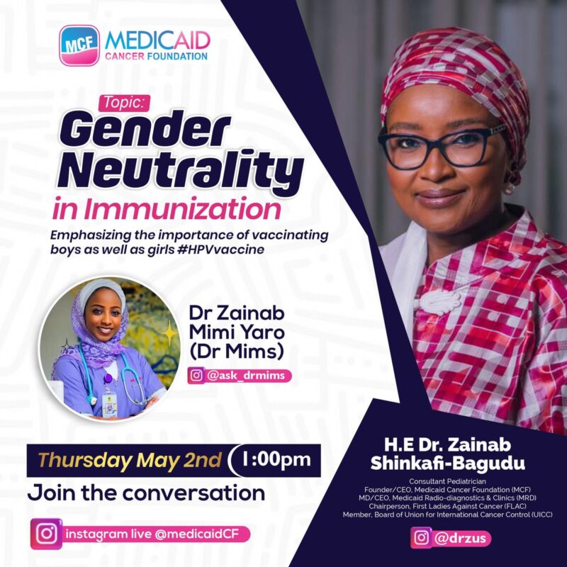 Gender Neutrality in Immunization! – Medicaid CF Programs