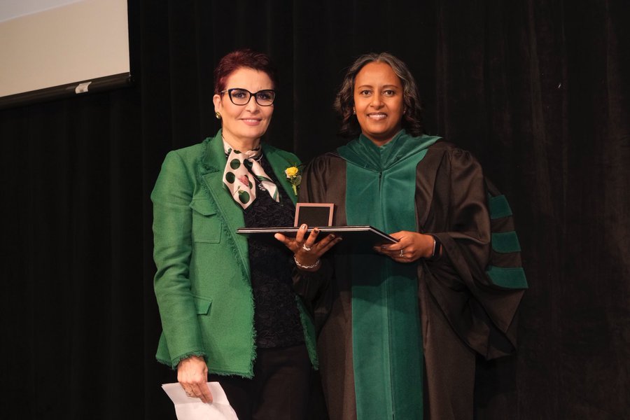 Chelsea Pinnix: Congratulations Bouthaina Dabaja on the Faculty Achievement Award in Patient Care