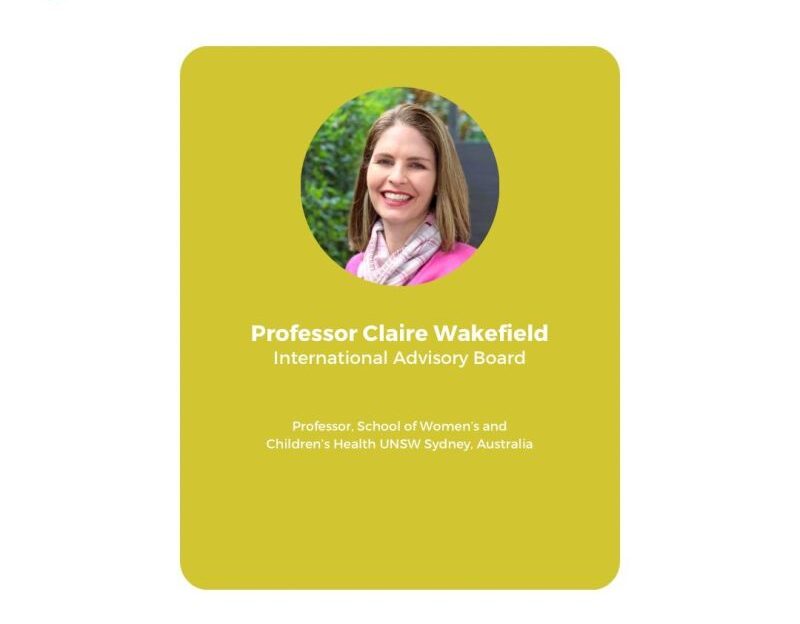 Claire Wakefield: Honoured to join the Optilater International Advisory Board