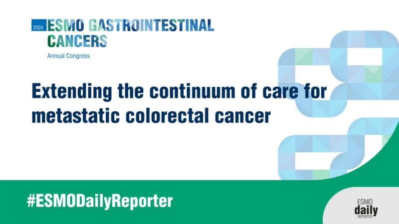 Interview with Eric Van Cutsem and Zorana Maravic on the ESMO Daily Reporter – ESMO