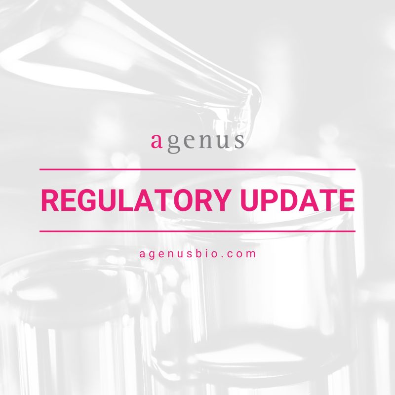 Agenus has been granted a Type B End-of-Phase 2 meeting from the U.S. FDA