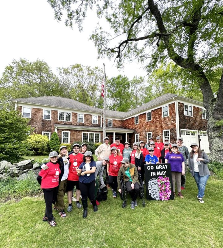 In honor of Brain Tumor Awareness Month, we proudly wore our gray caps to show support for Go Gray In May – Richi Childhood Cancer Foundation