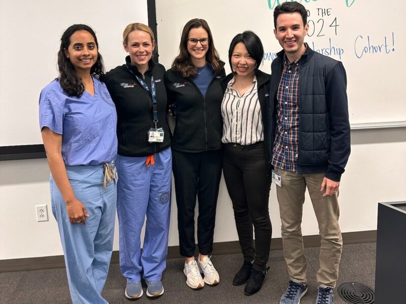 Lekshmi Santhosh: UCSF Cardiology Fellows peermentoring during the UCSF Department of Medicine Fellows Leadership Cohort